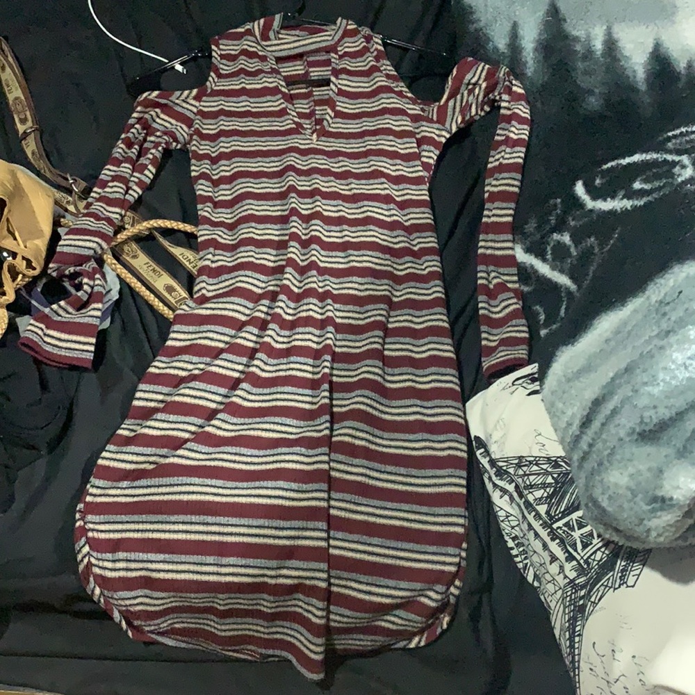 Turtle neck dress